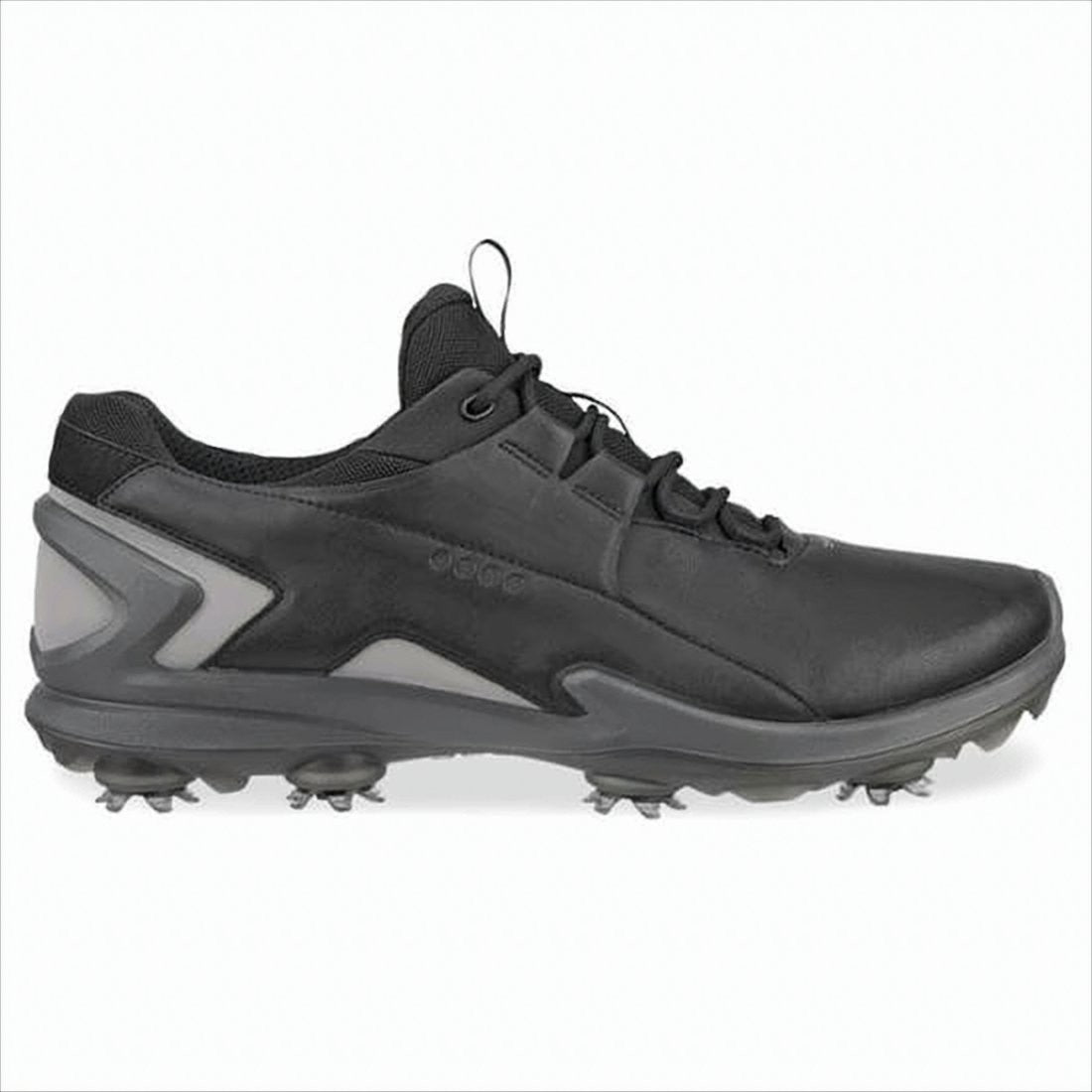 Ecco Smooth Leather Sneakers With Durable Rubber Sole