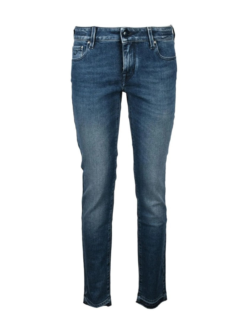 Jacob Cohen Blue Stretch Denim Jeans