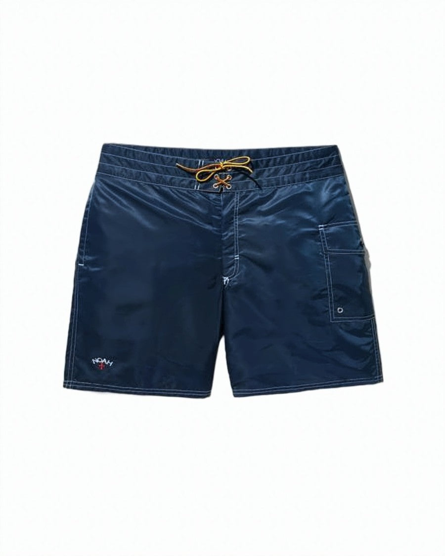 Noah Nylon-Blend Blue Shorts With Contrasting Drawstring