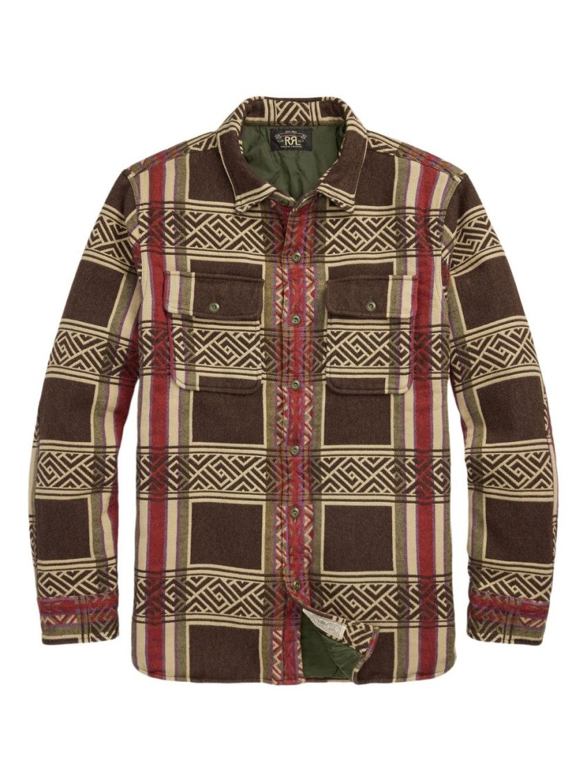 Polo Ralph Lauren Vintage Blanket-Style Jacquard Cotton Jacket