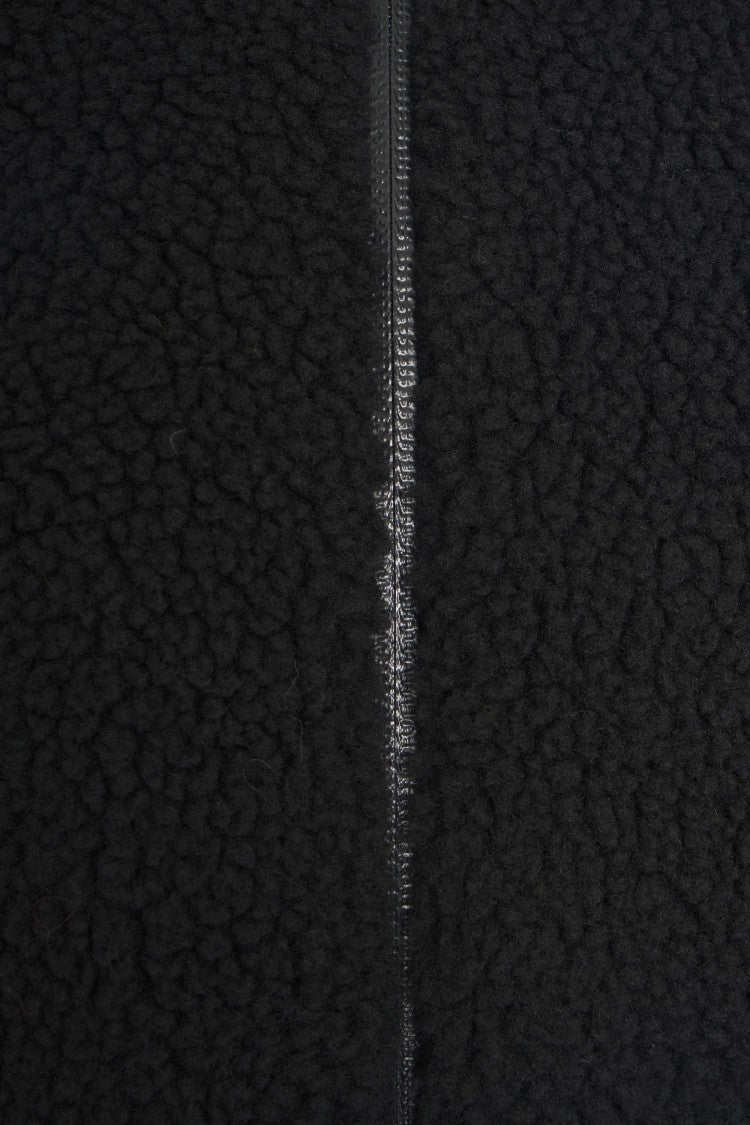 Herno Teddy Jacket With Drawstring Hood And Plush Texture