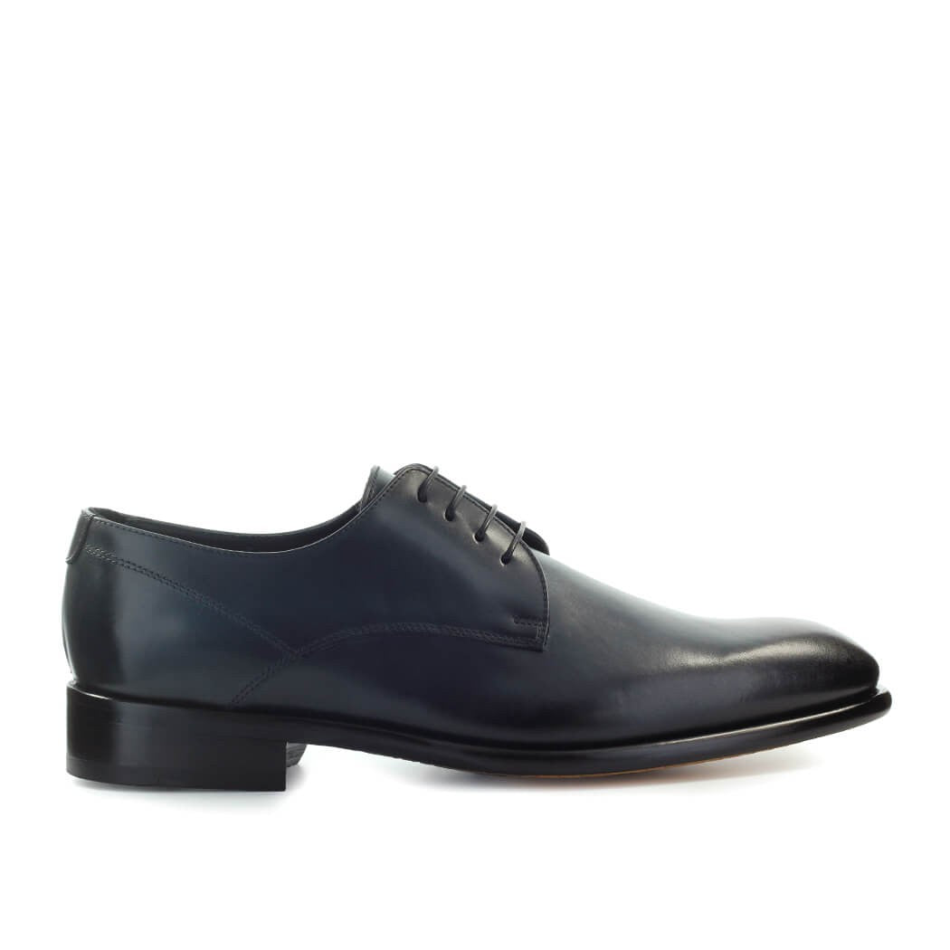 Doucal's Blue Derby Lace Up