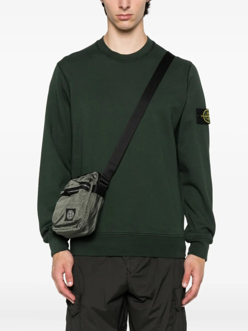 Stone Island Zip-Fastening Messenger Bag
