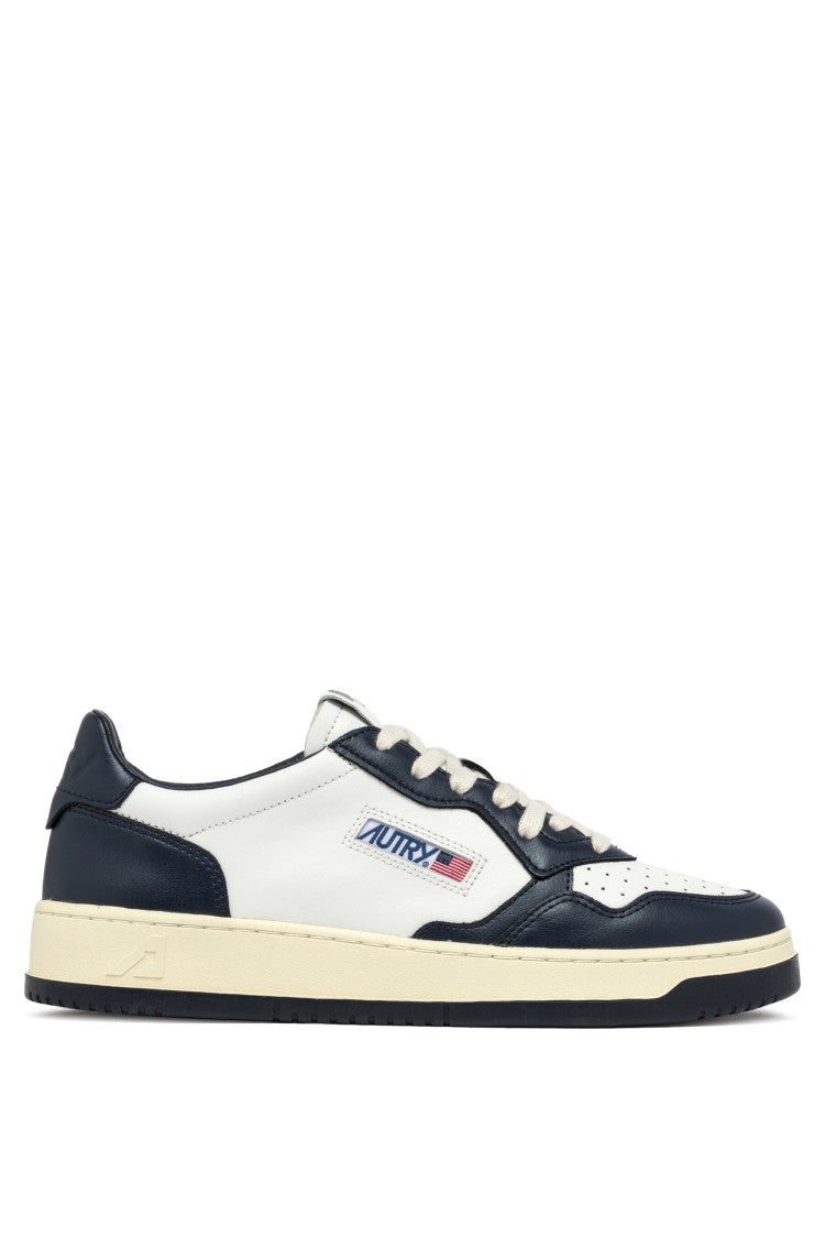 Autry Bicolor Medalist Leather Sneakers