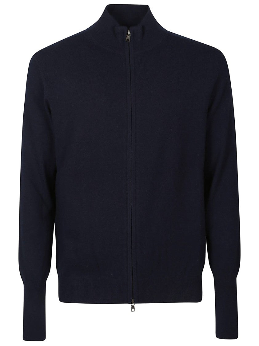 Ballantyne Full-Zip Cardigan In Luxurious Cashmere