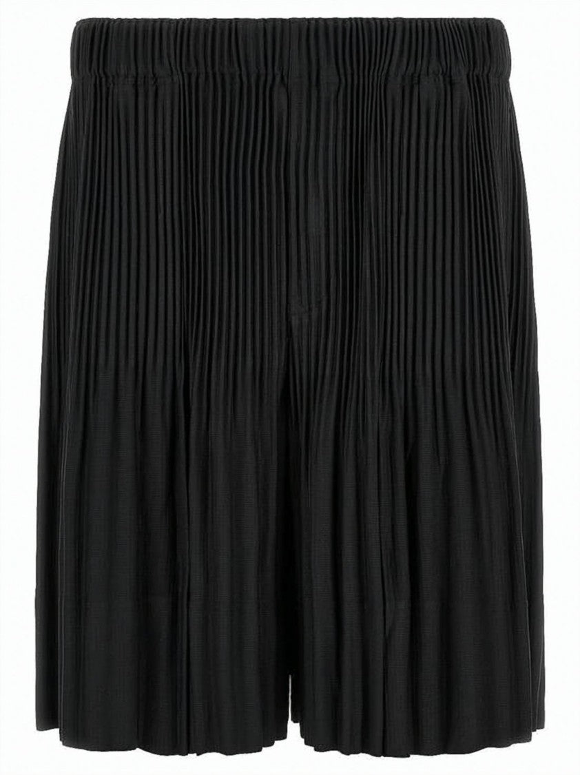 Homme Plissé Issey Miyake Pleated Design Relaxed-Fit Shorts