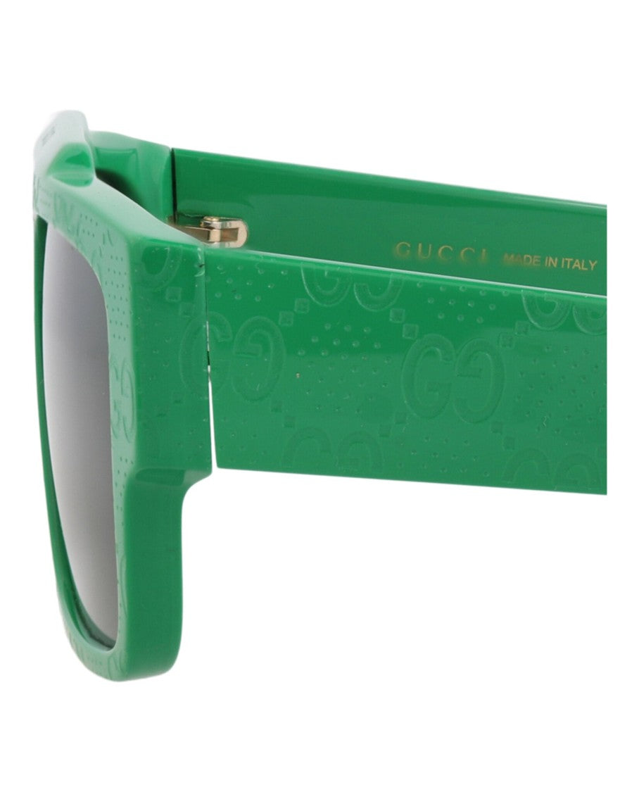 Gucci Square-Frame Sunglasses In Recycled Acetate