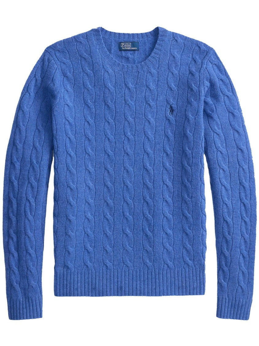 Polo Ralph Lauren Long Sleeve Cable Knit Pullover With Fitted Silhouette