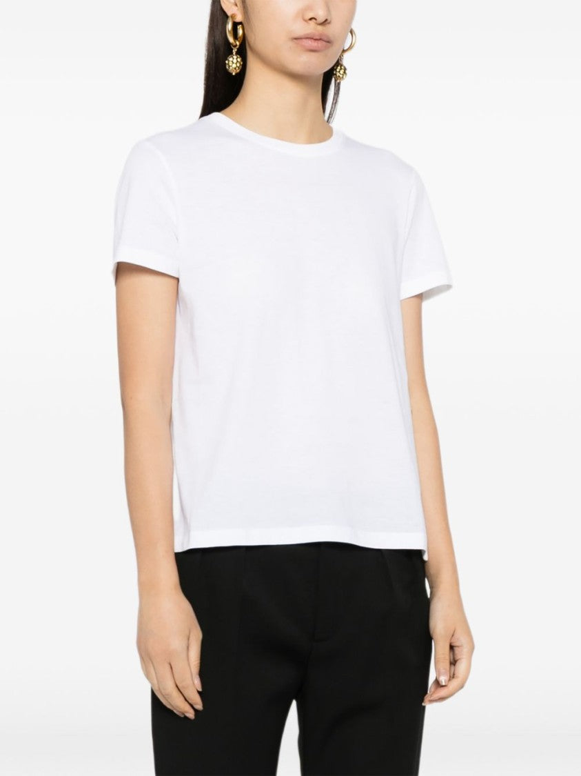 Tom Ford Ribbed Crewneck White T-Shirt