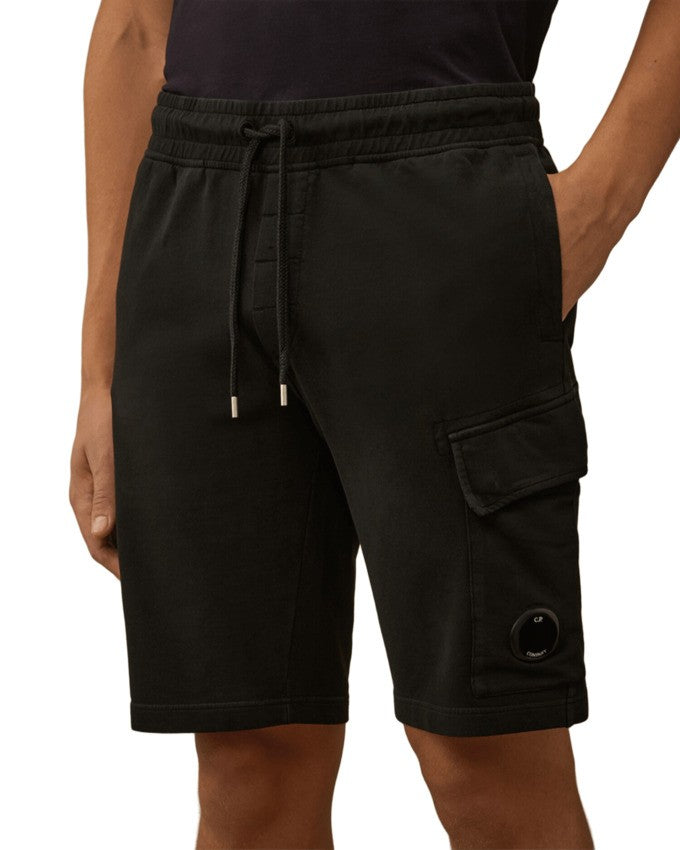 C.P. Company Lightweight Fleece Shorts With Adjustable Waist