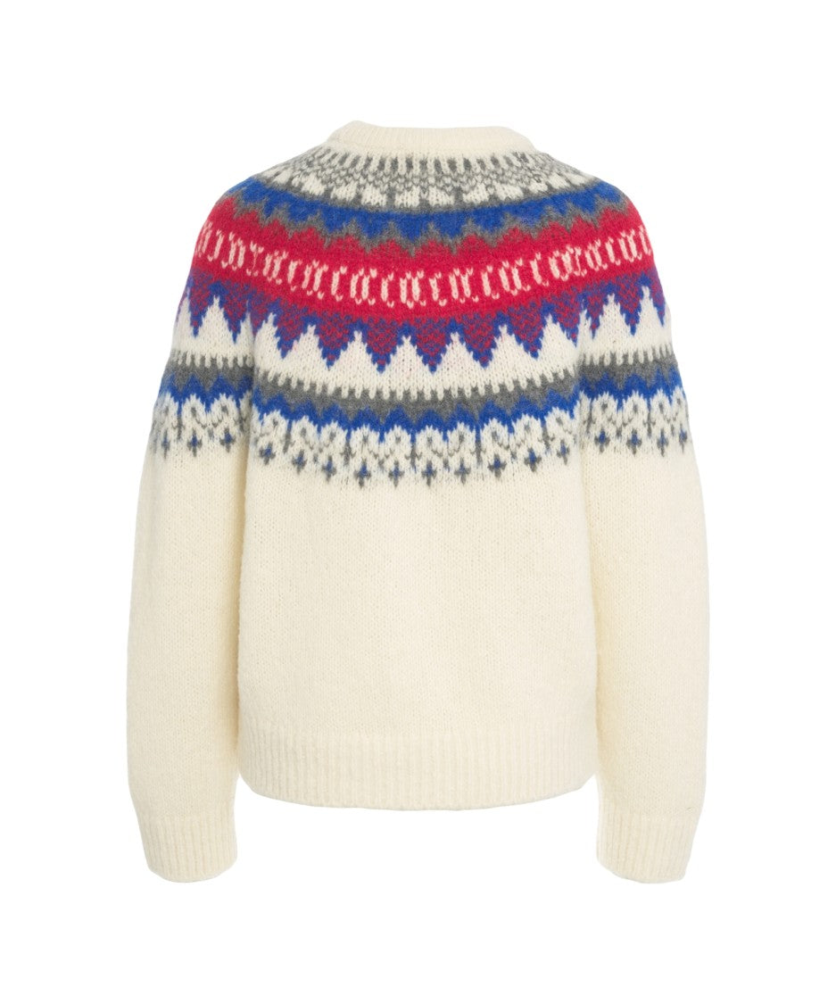 Closed Norwegian Pattern Sweater