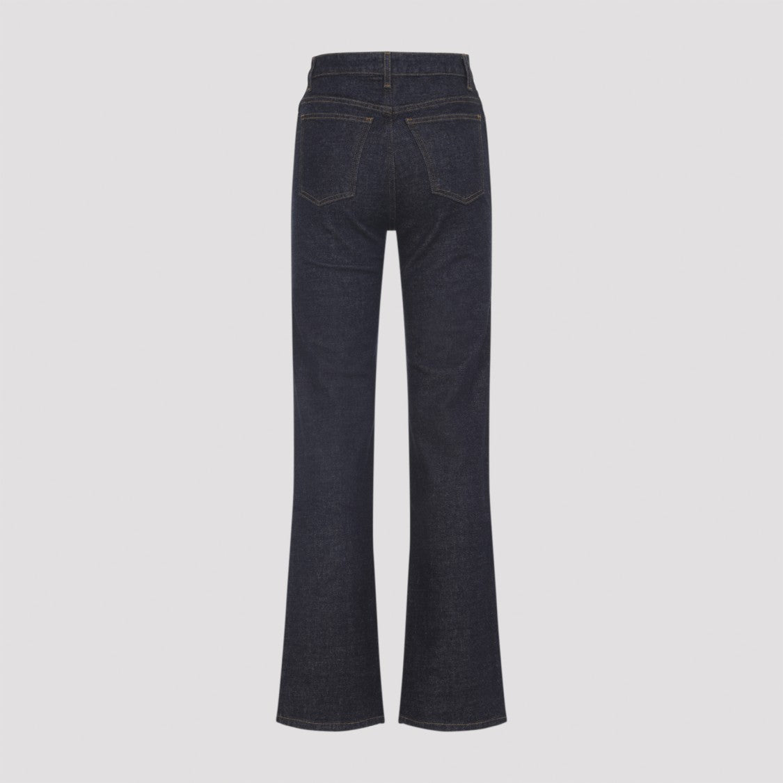 Khaite High-Waist Indigo Denim Jeans