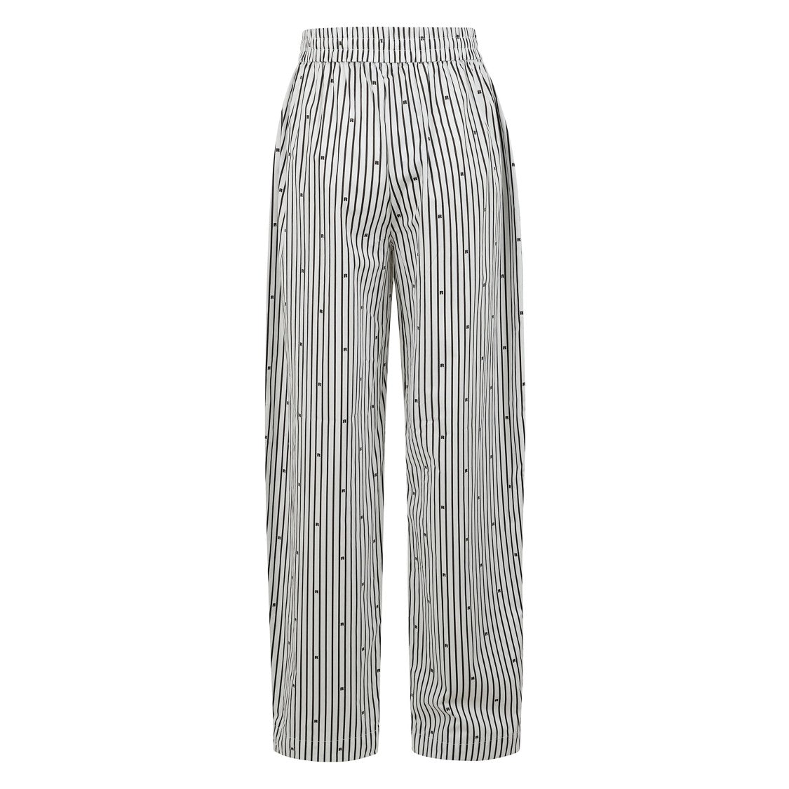 Rotate Striped Tapered Poplin Pants