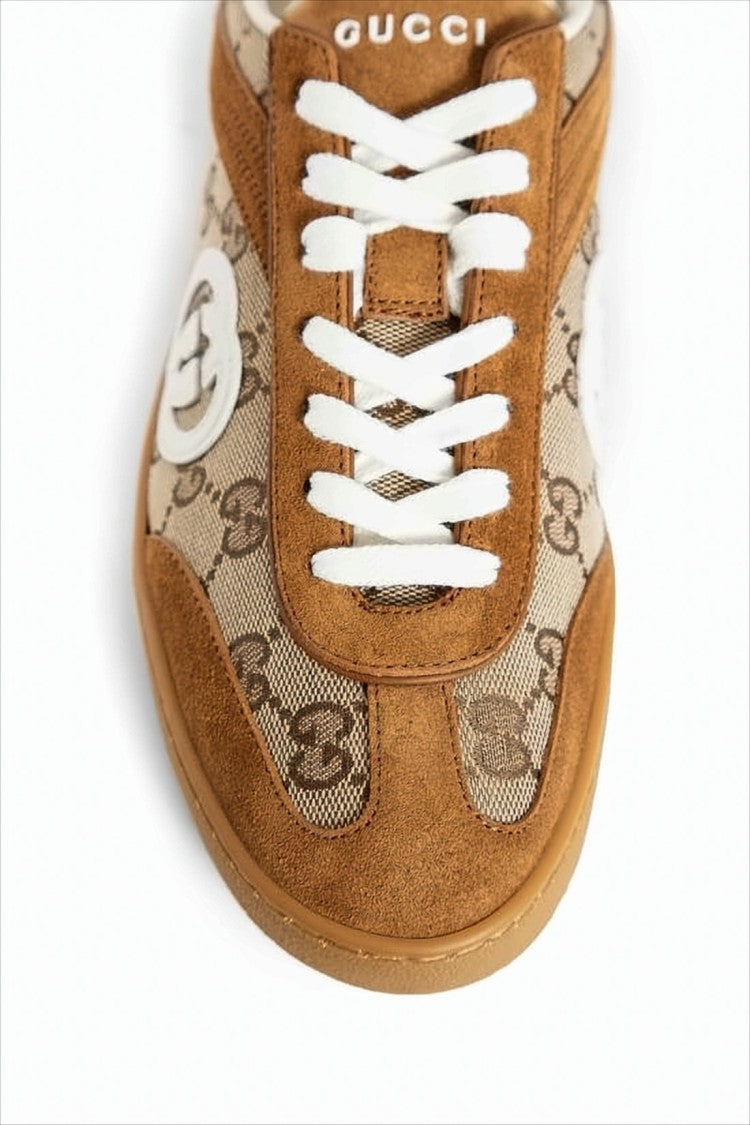 Gucci Low-Top Sneakers With Canvas