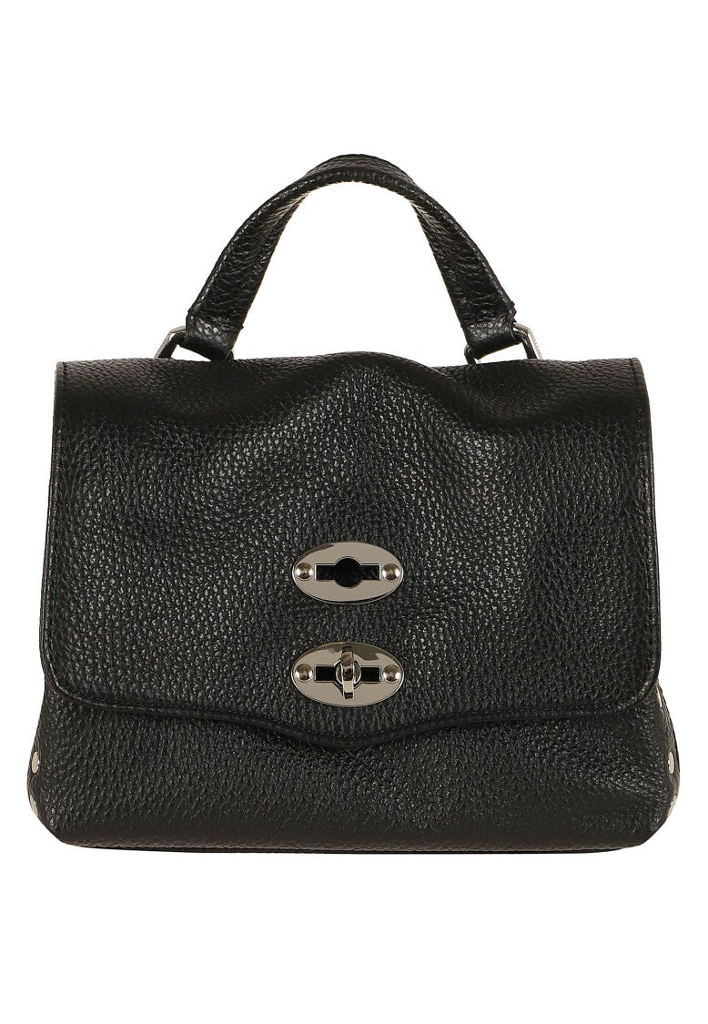 Zanellato Postina Daily Baby Textured Leather Shoulder Bag