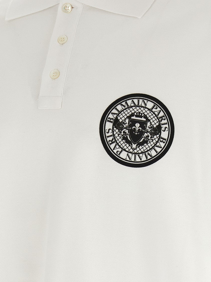 Balmain 'Coin' Polo Shirt