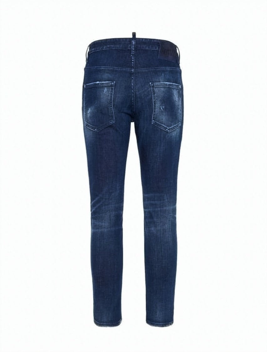 Dsquared2 Slim-Fit Denim Pants With Classic Five-Pocket Design