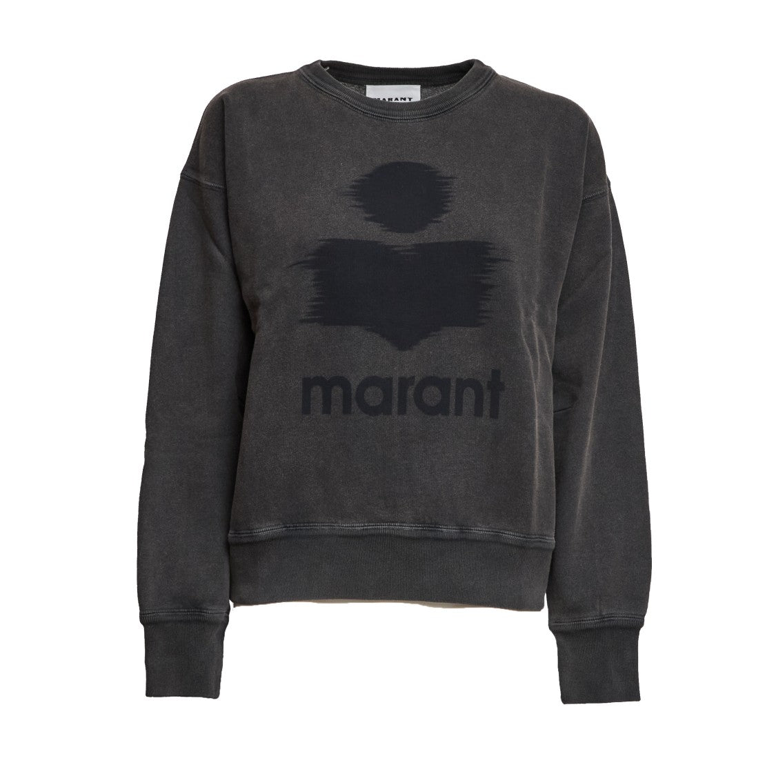 Isabel Marant Mobyli Fluo Blurred Logo Sweatshirt
