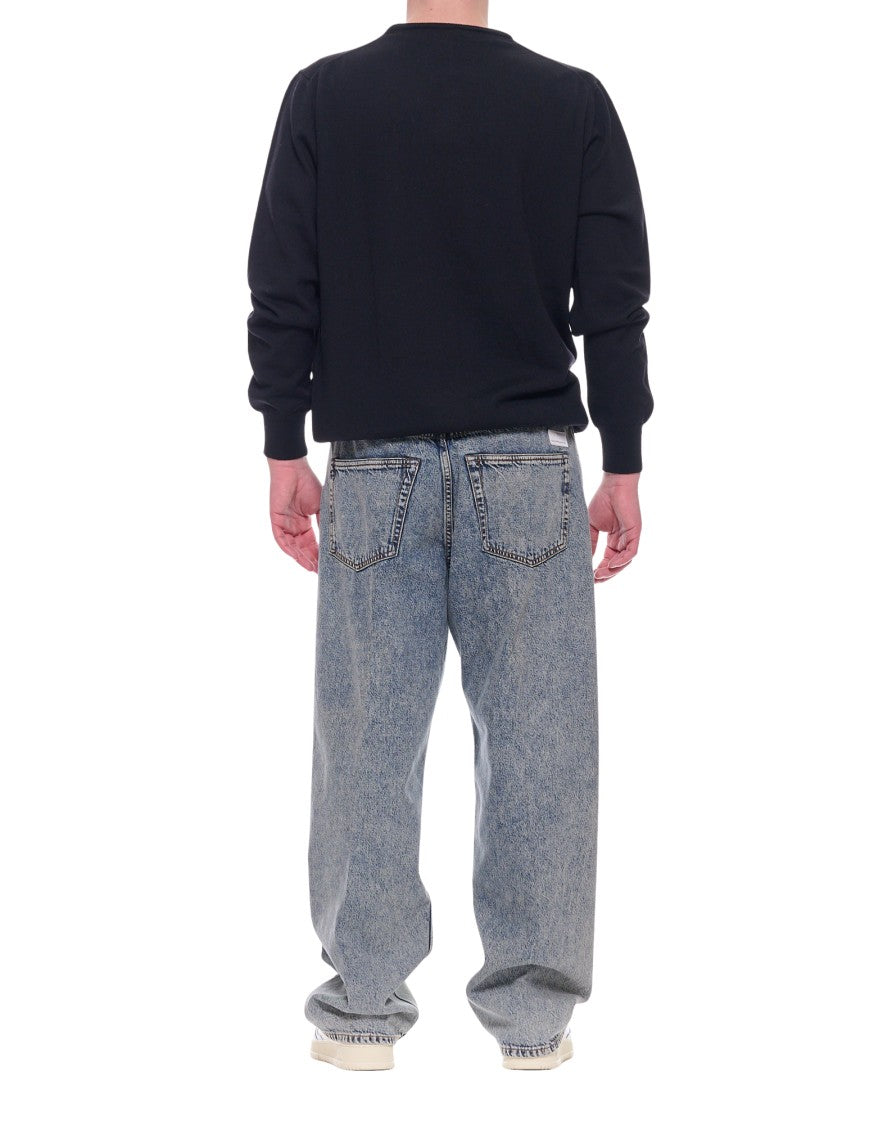 Nine In The Morning Carrot Fit 5 Pocket Cotton Jeans