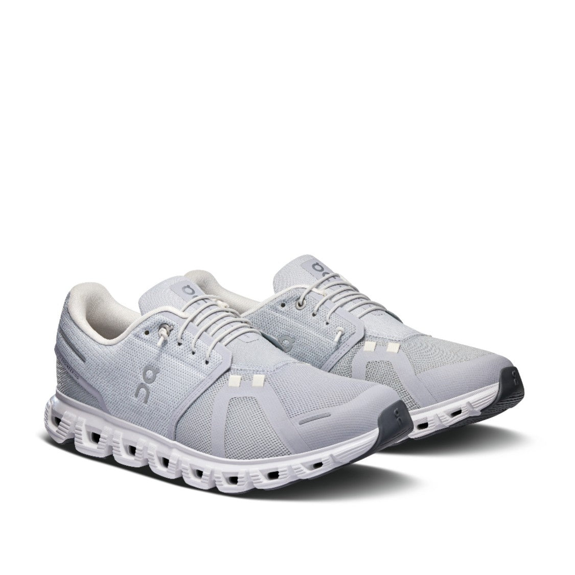 On Cloud 6 Sneakers In White Technical Fabric