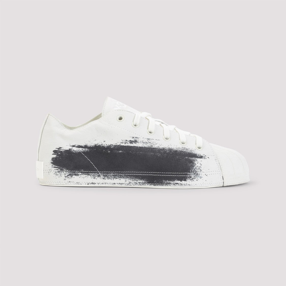 Y-3 Owhite Leather Nizzastar Lo Sneakers