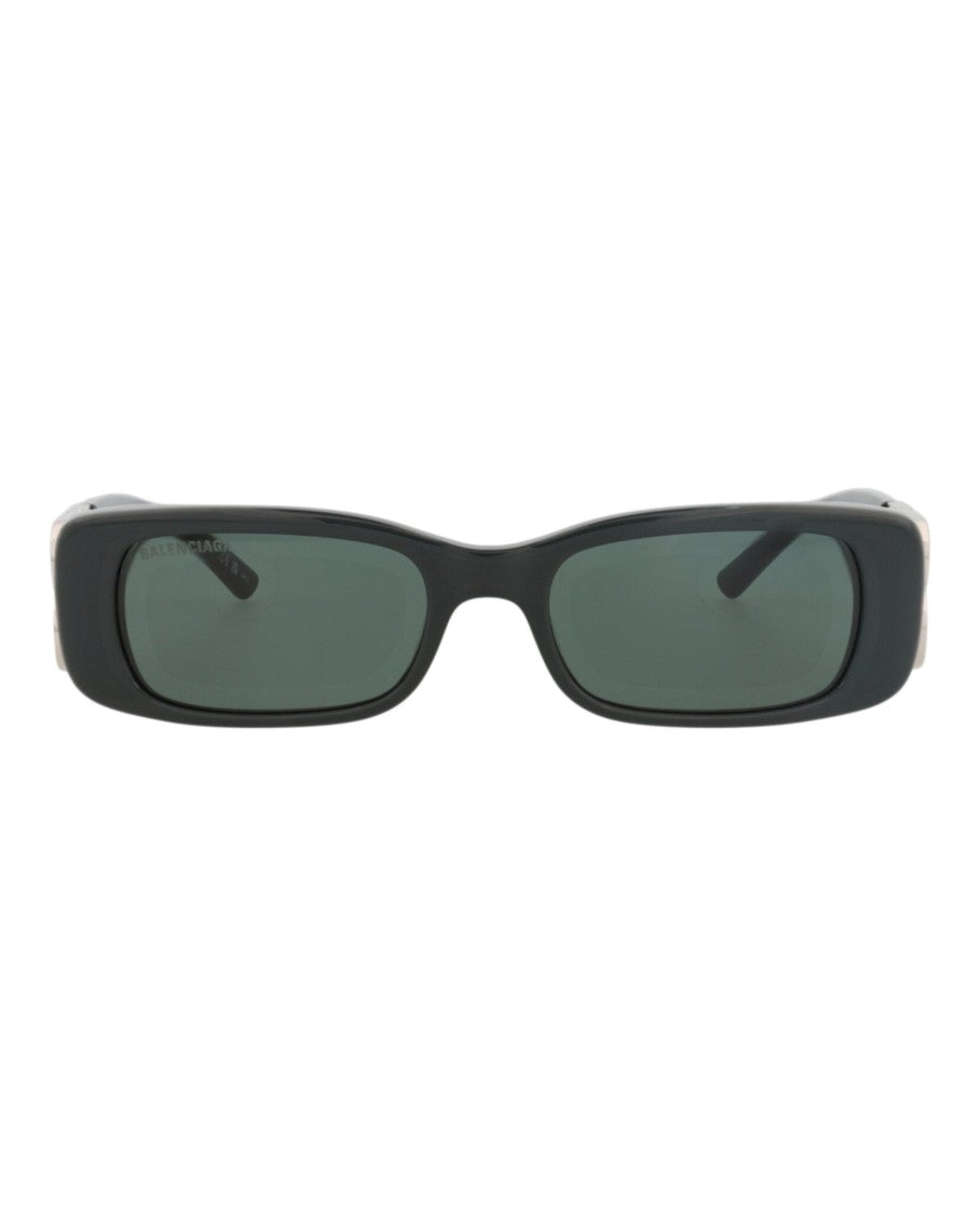 Balenciaga Square-Frame Recycled Acetate Sunglasses