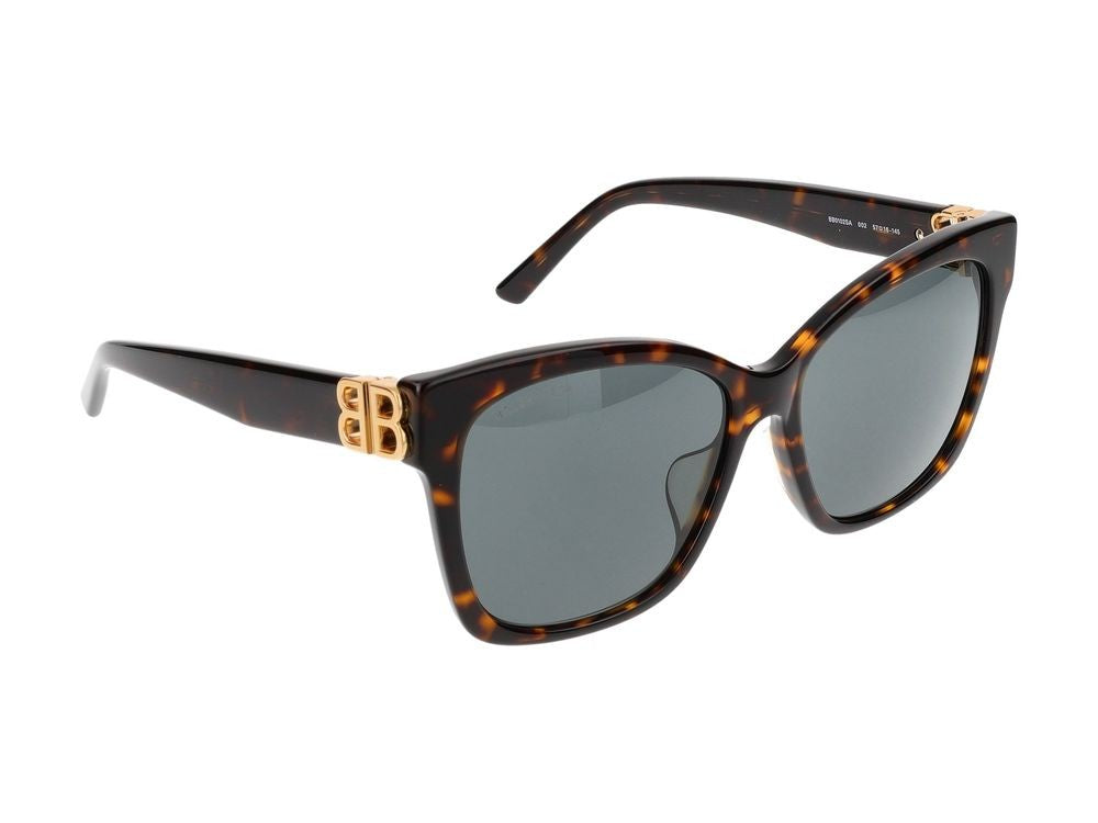 Balenciaga Sunglasses Bb0102sa 002 Havana Gold Green 57/16/145
