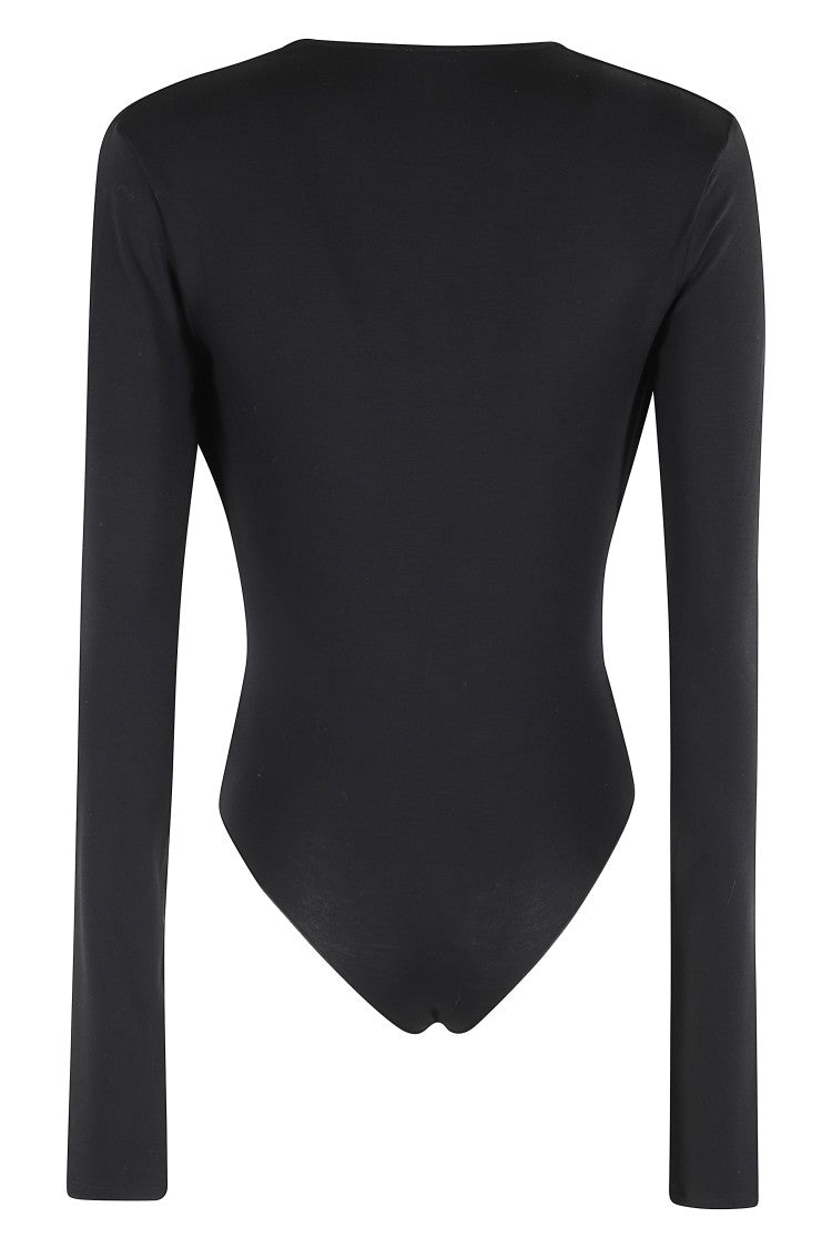 The Andamane Zelda Bodysuit Deep Vneck Bodysuit
