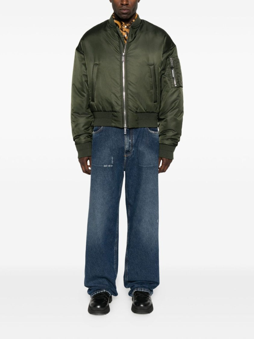 Dsquared2 Deep Green Bomber Jacket