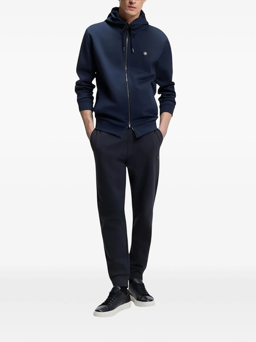 Hugo Boss Slim-Fit Jogger Pants With Drawstring Waistband And Ribbed Cuffs