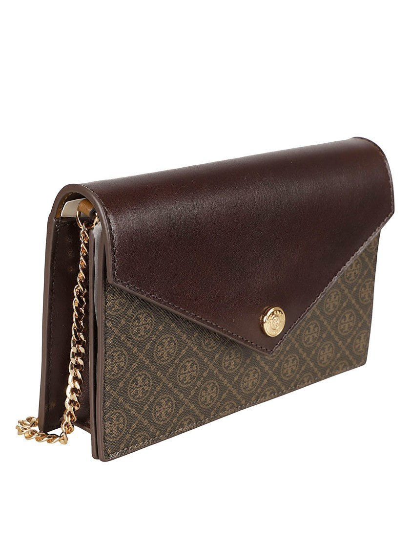 Tory Burch Brown Cotton Bag