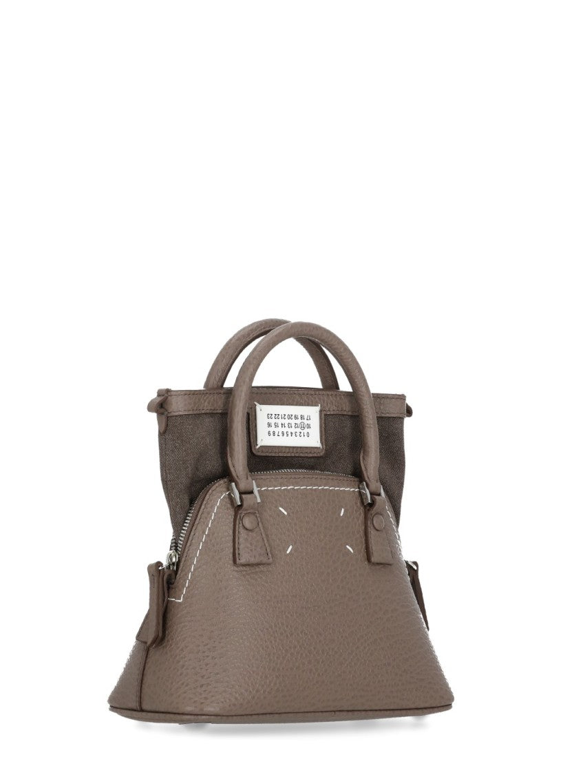 Maison Margiela 5Ac Classique Hand Bag With Contrasting Stitching