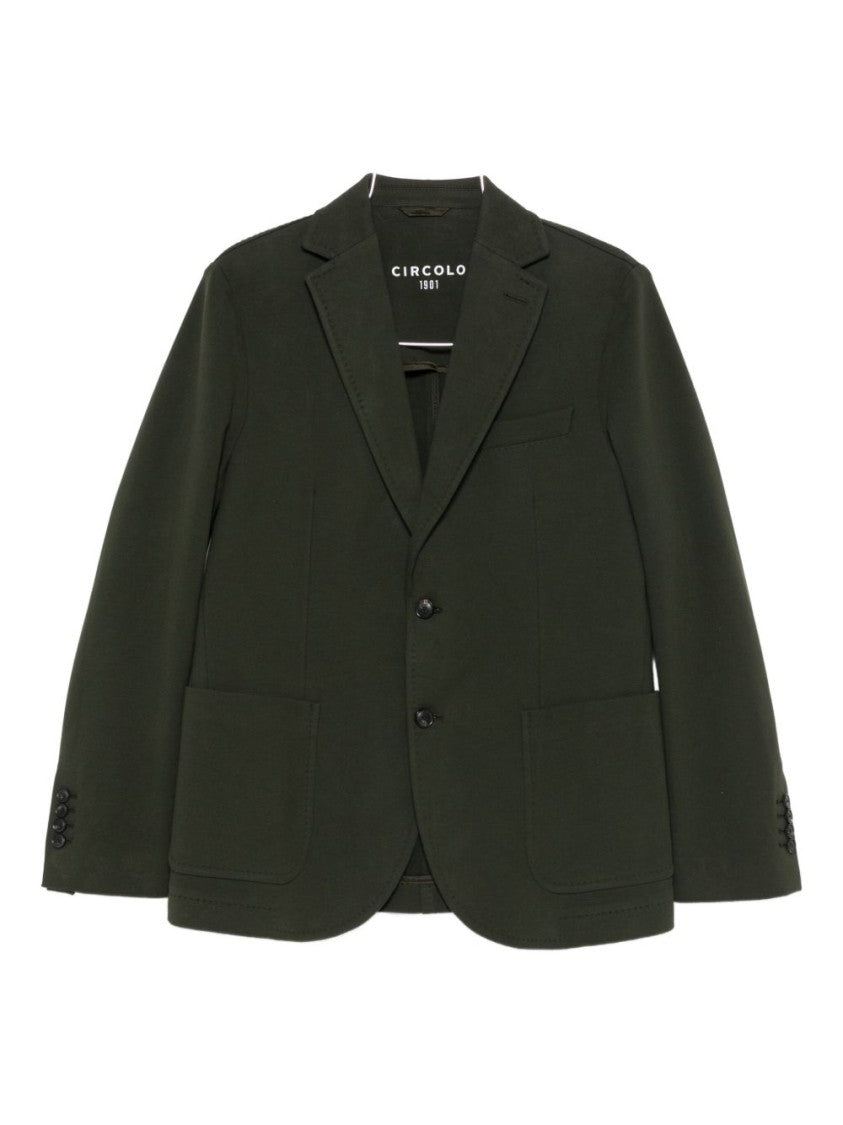 Circolo 1901 Classic Tailored Green Jacket