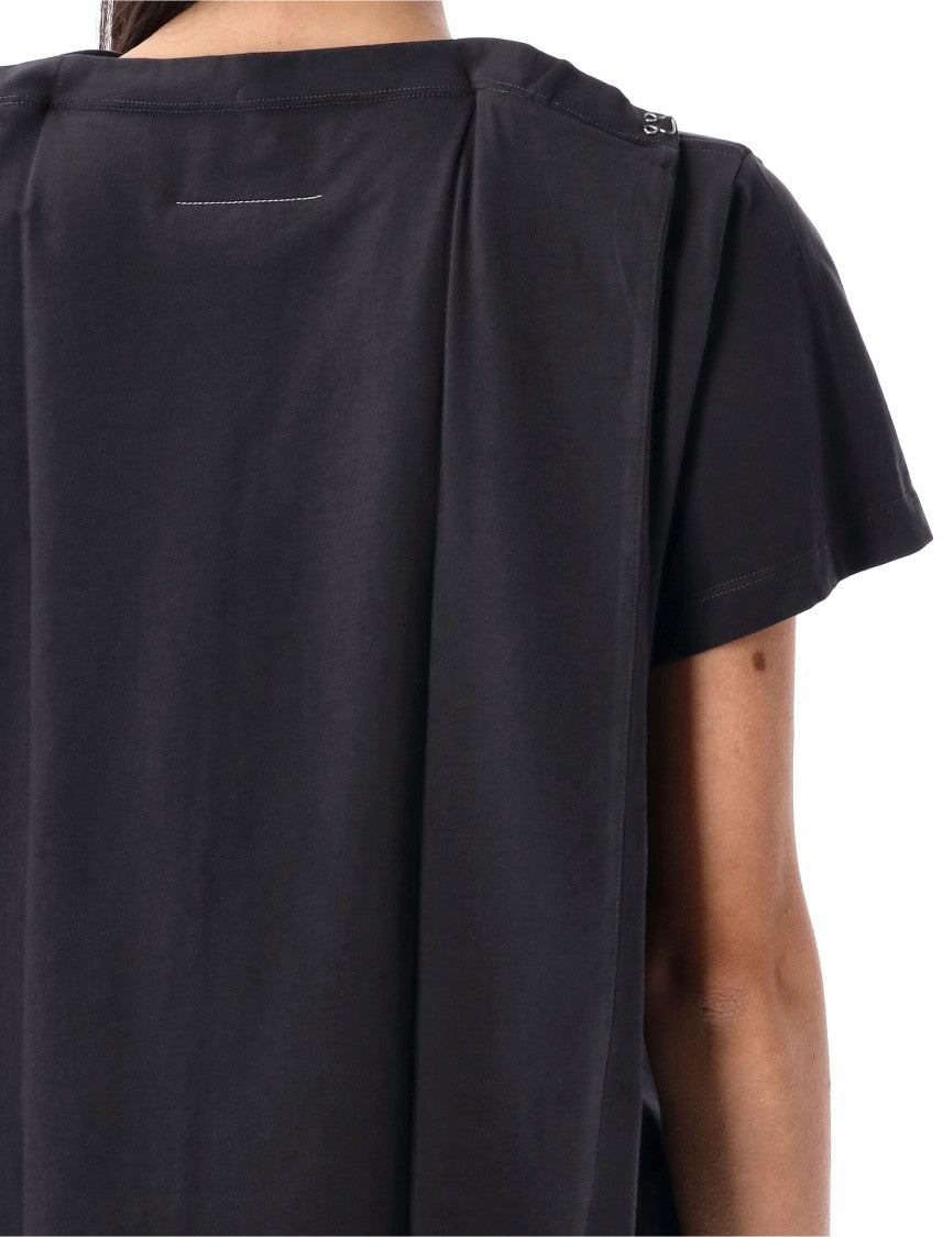Mm6 By Maison Margiela Relaxed Fit Panelled T-Shirt