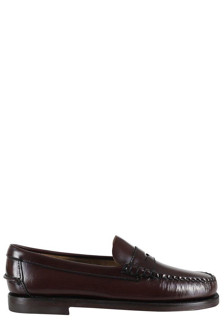 Sebago Classic Dan Brushed Full-Grain Leather Loafers