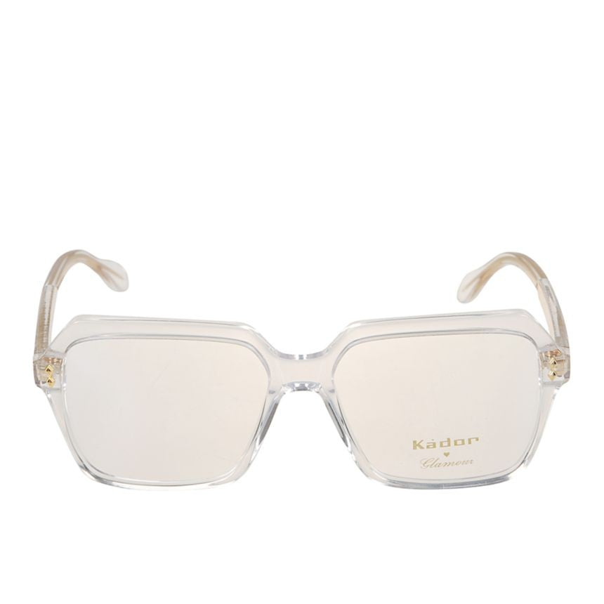 Kador Giada Glamour Geometric Square Frame Sunglasses With Gold Detailing