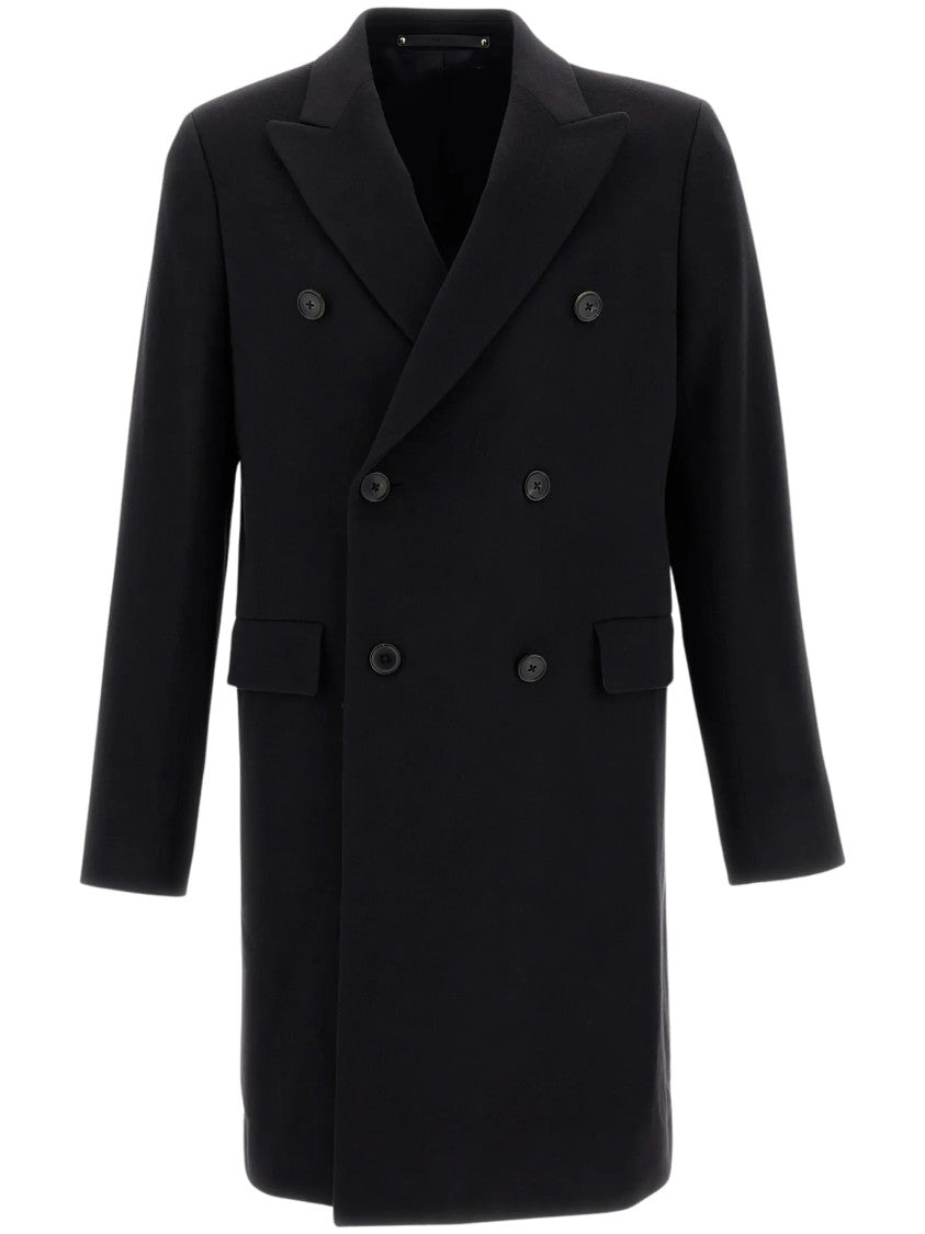 Paul Smith Double-Breasted Tailored Overcoat