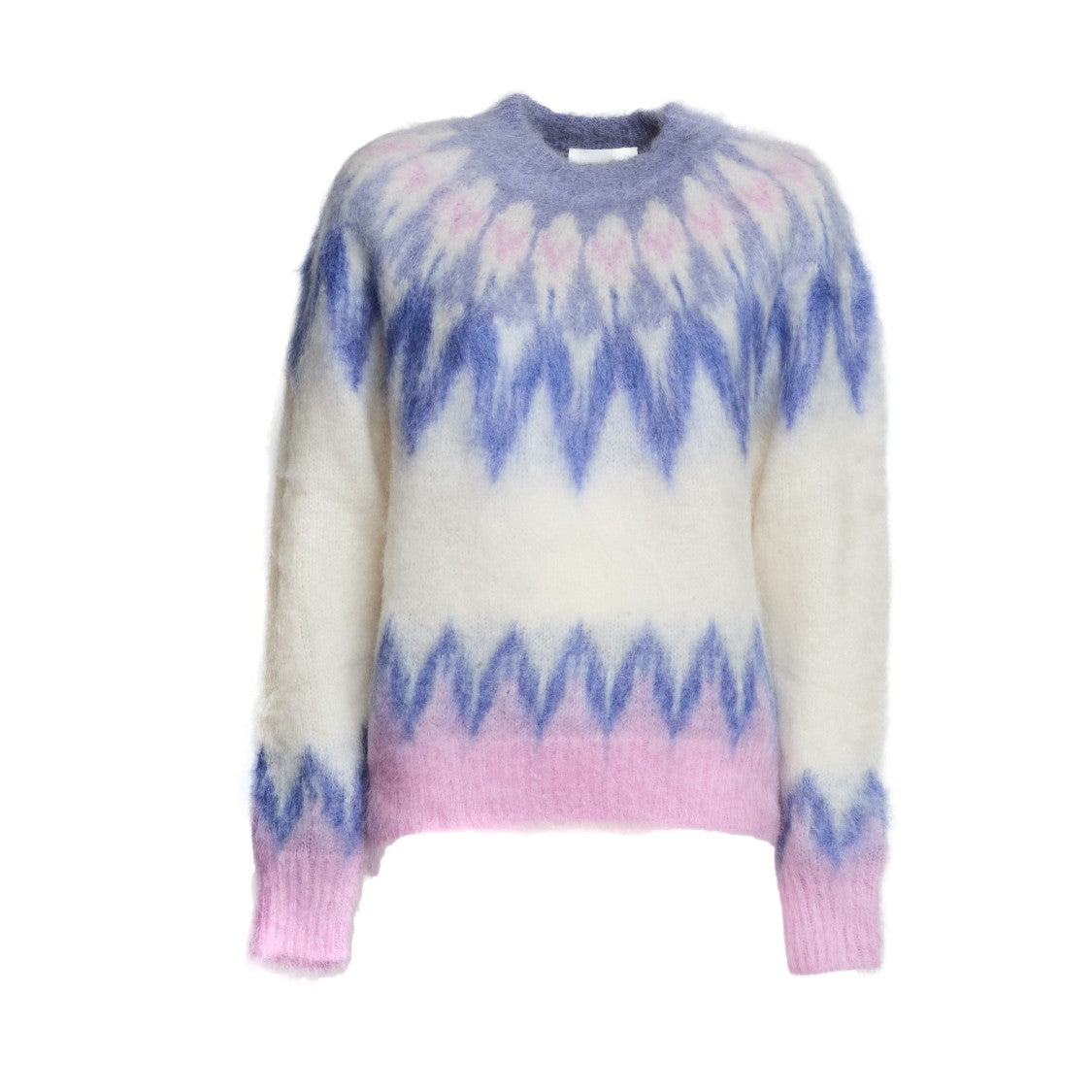 Isabel Marant Natania Fair Isle Mohair Sweater