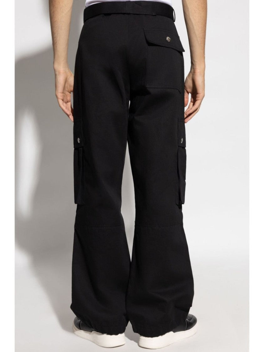 Jacquemus Cargo-Inspired Wide-Leg Trousers