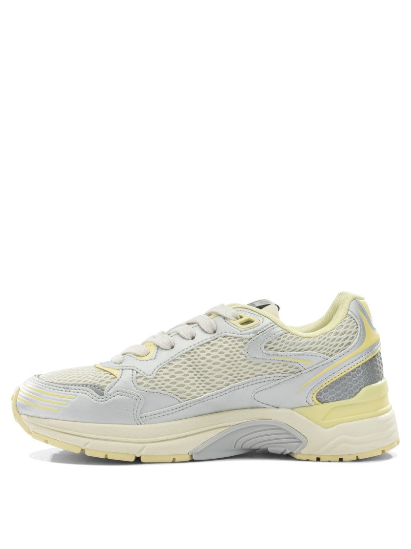 Autry Running-Inspired Mesh And Leather Sneakers