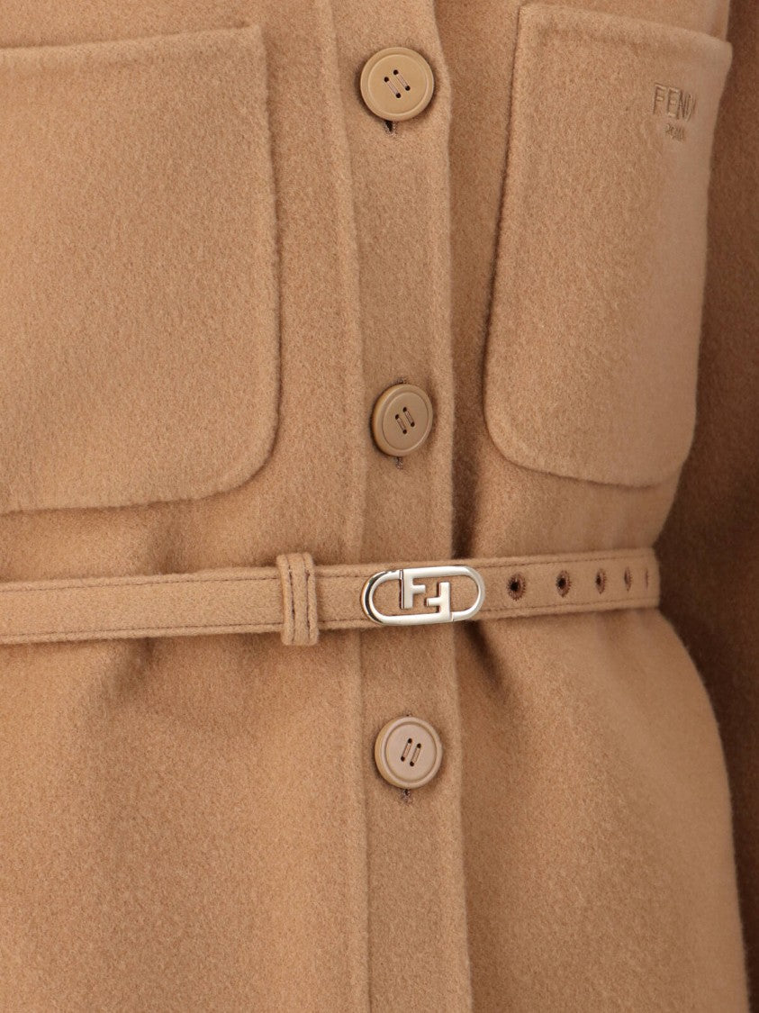 Fendi Shirt Jacket – Brown