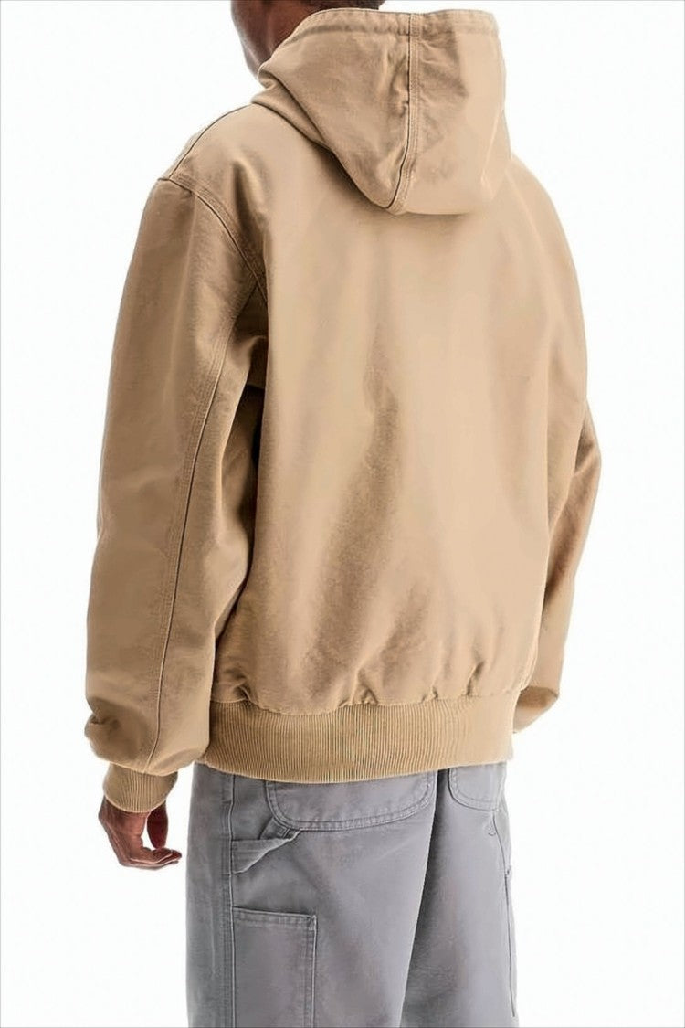 Carhartt Wip Cropped Zip-Up Jacket With Hood