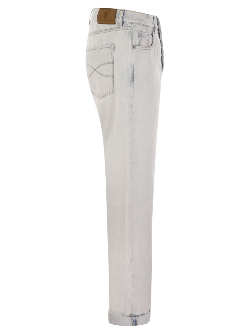 Brunello Cucinelli Five-Pocket Iconic Fit Denim Trousers