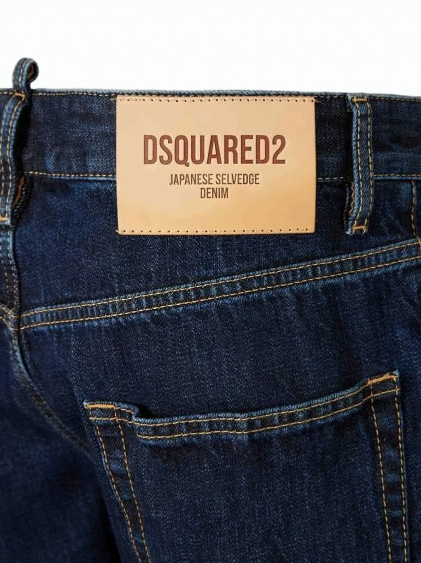 Dsquared2 Dark Indigo Denim Shorts