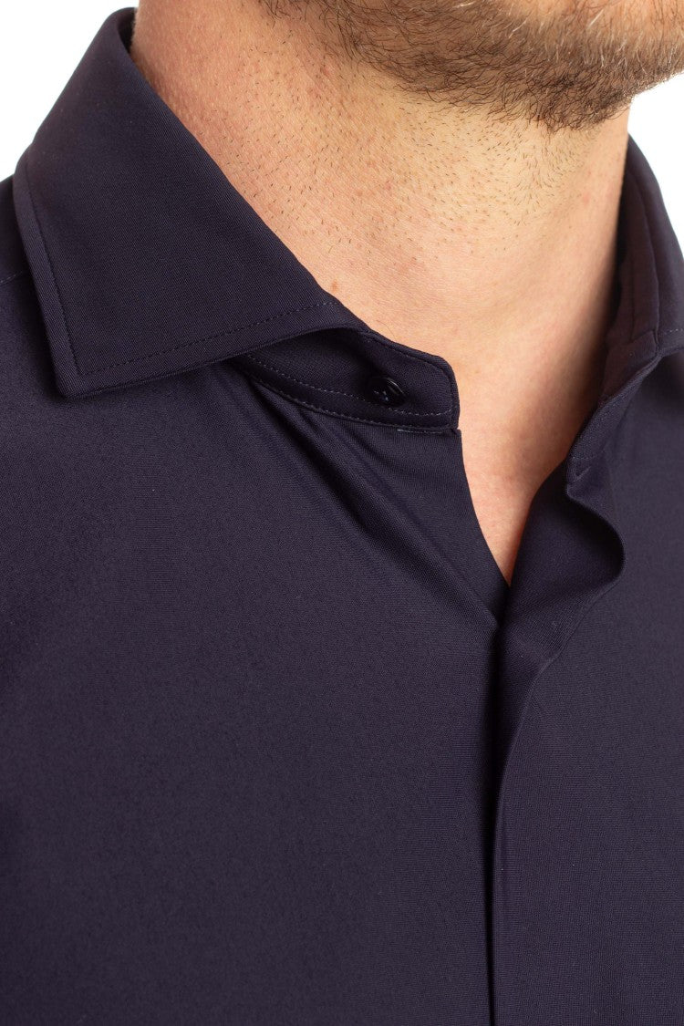 Barba “La Polo” Stretch Cotton Shirt