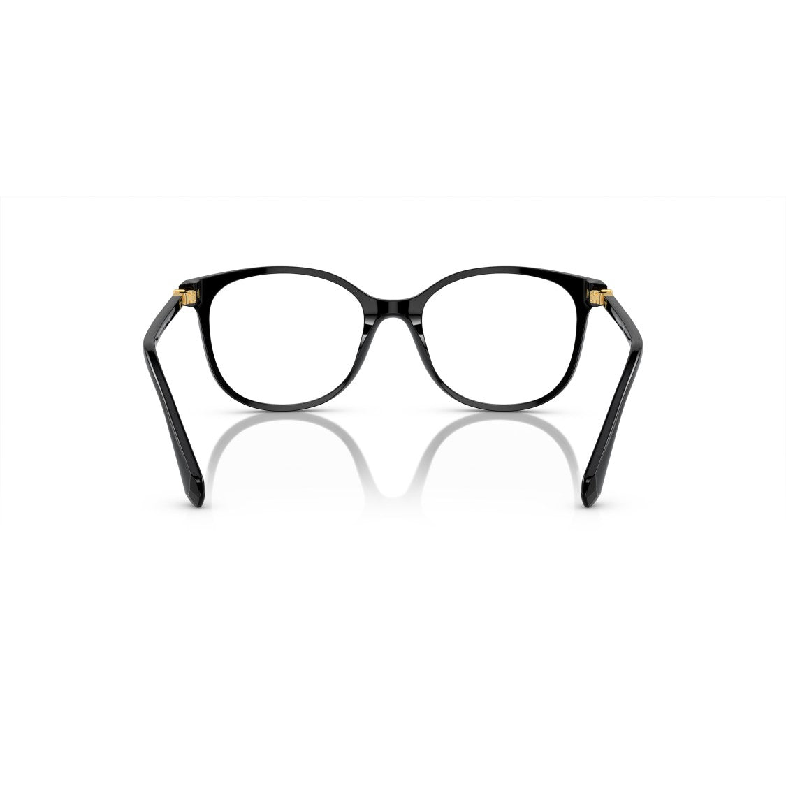 Swarovski 0Sk2002 Rounded Square Frame Eyeglasses With Gold Accents