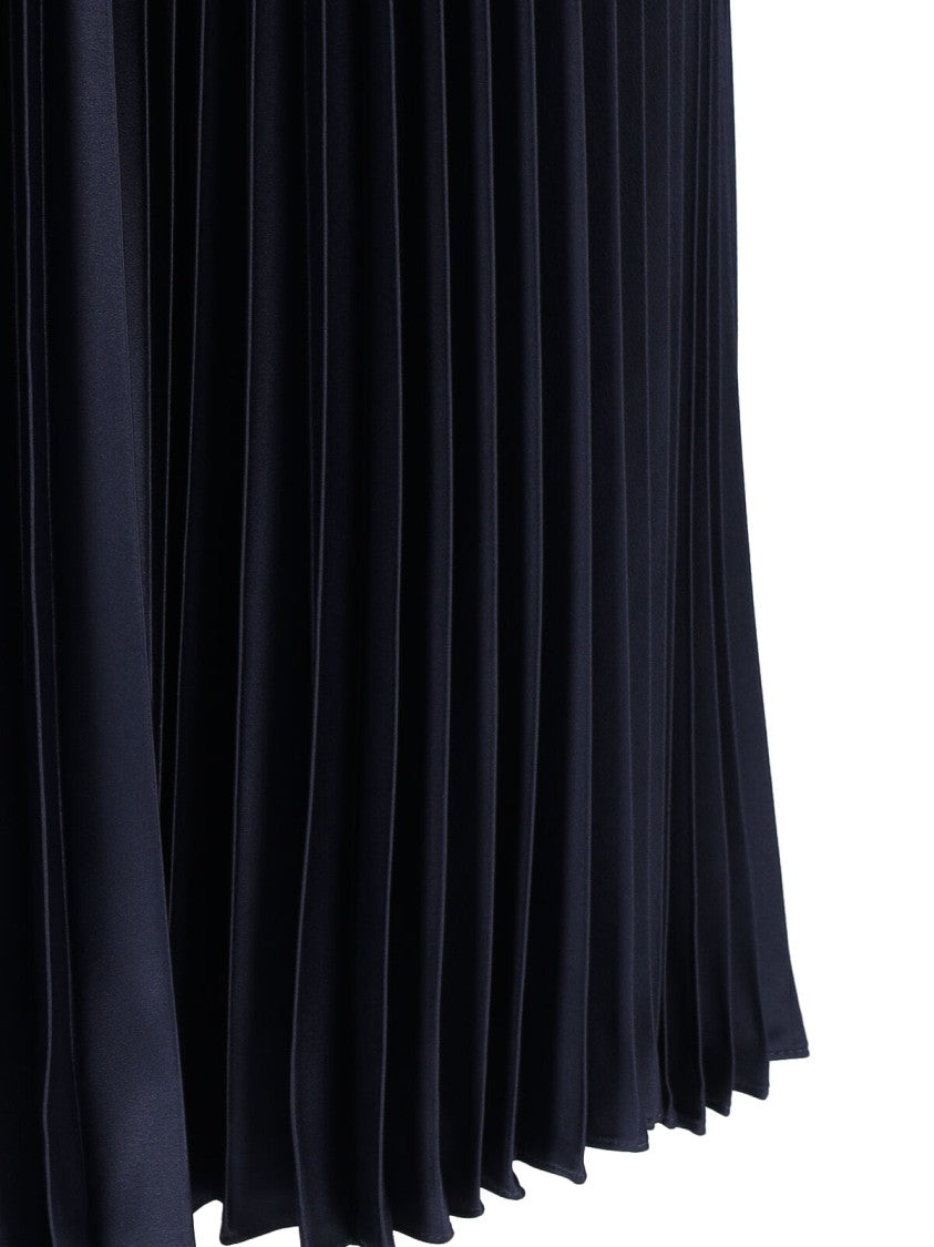 Polo Ralph Lauren Pleated Maxi Dress With Classic Collar