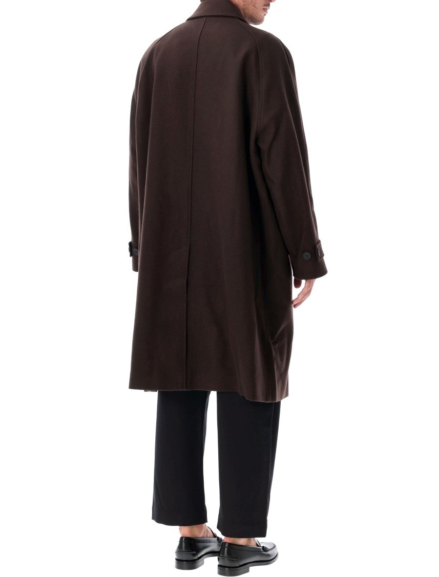 Studio Nicholson Single-Breasted Minimalist Coat