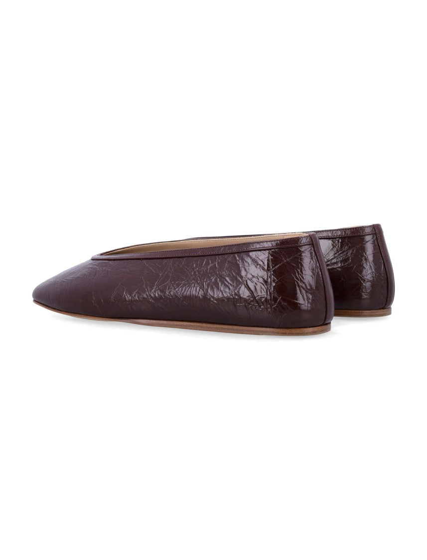 Le Monde Béryl Luna Slippers Auberigne Naplack Leather