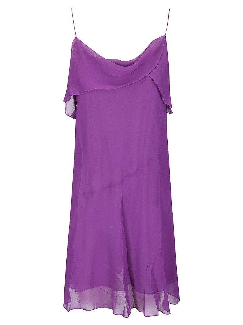 Acne Studios Mini V-Neck Dress